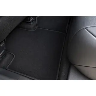 Premium stoffen automatten (Zwart) foto 2