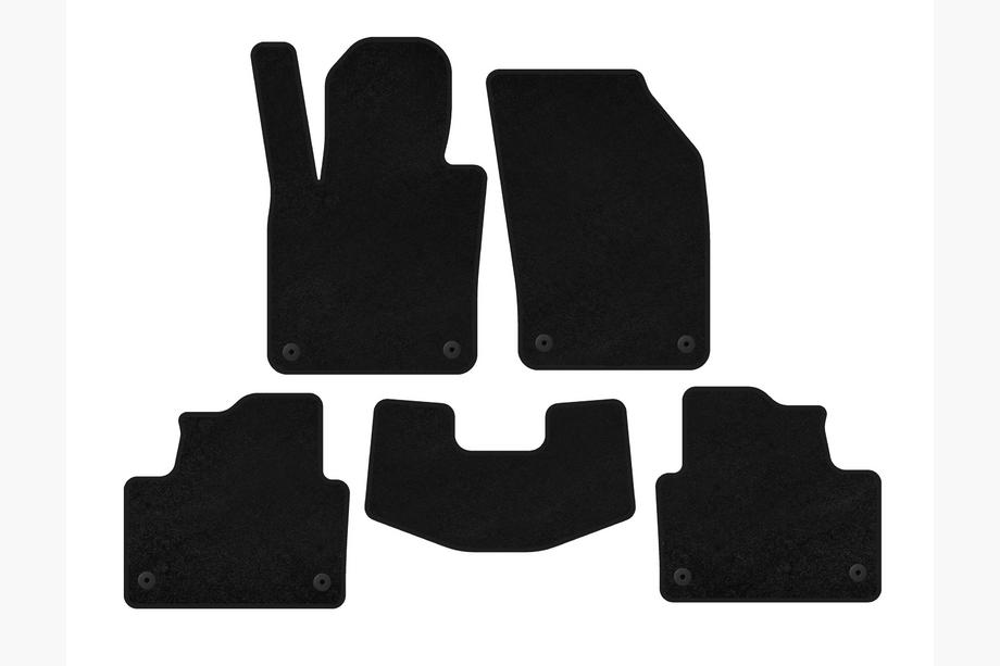 Volvo S60 2019– Premium textiel automatten (zwart) Image
