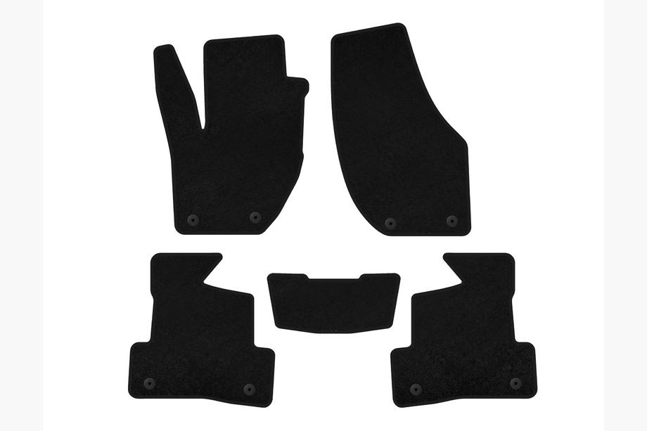 Volvo V40 2012– Premium textiel automatten (2012-2016, HB, Zwart) Image