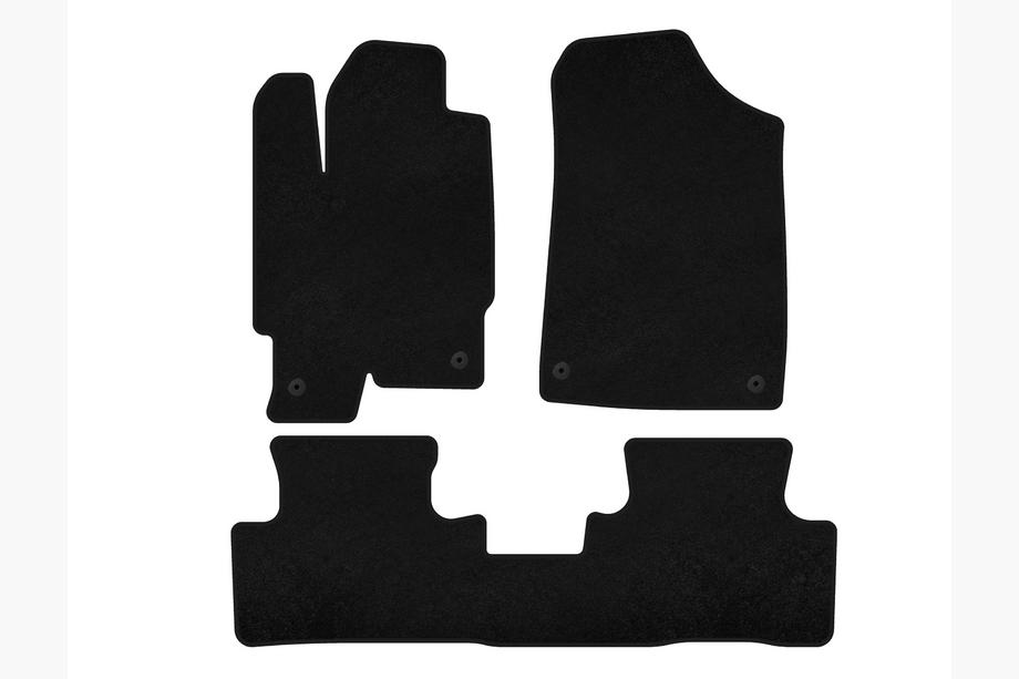 Acura RDX 2006–2012 Premium stoffen automatten (Zwart) Image