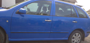 Skoda Fabia 2000–2007 Deurgreep covers (set 4 stuks, RVS) Carmos - Turks staal foto 1