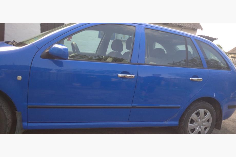 Skoda Fabia 2000–2007 Deurgreep covers (set 4 stuks, RVS) Carmos - Turks staal Image
