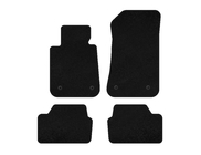 BMW 1 Serie E81/E82/E87/E88 2004–2011 Textielmatten Classic (Zwart) foto 1