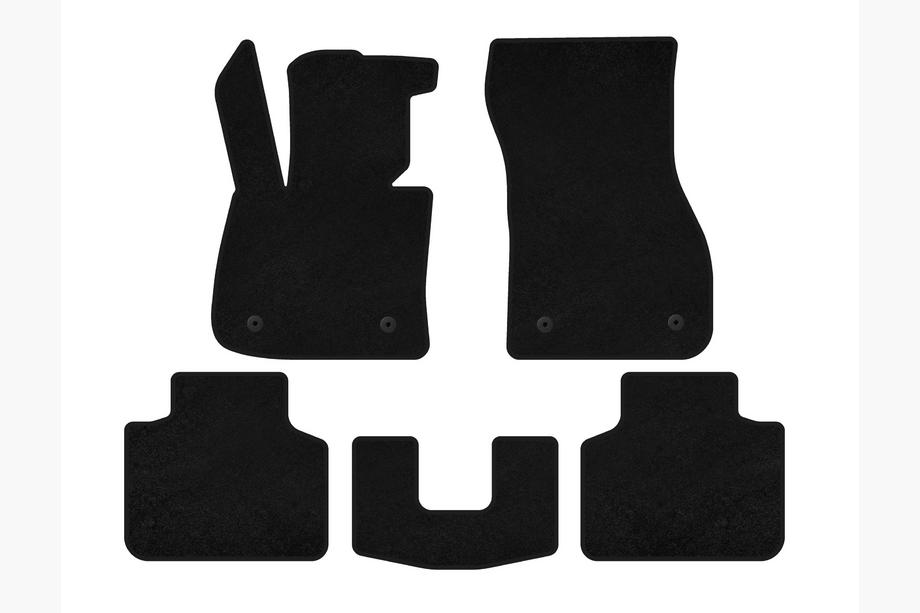 BMW 2 Serie Active Tourer F45/F46 2014–2021 Textiele automatten Classic (voor F45, zwart) Image