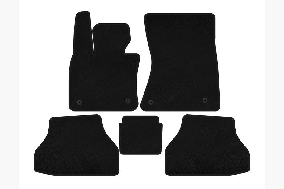 BMW X6 E71 2008–2014 Textiele automatten Classic V-2 (Zwart) Image