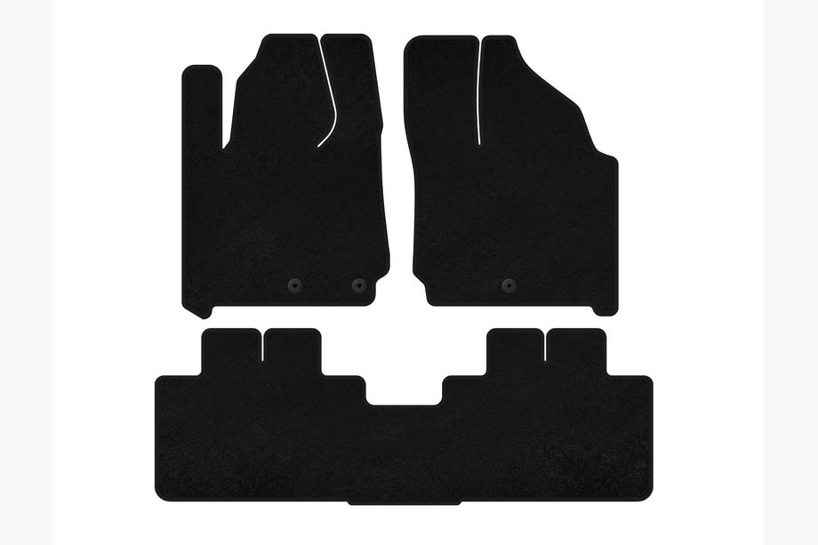 Cadillac SRX 2010–2016 Textielmatten Classic (Zwart) Image