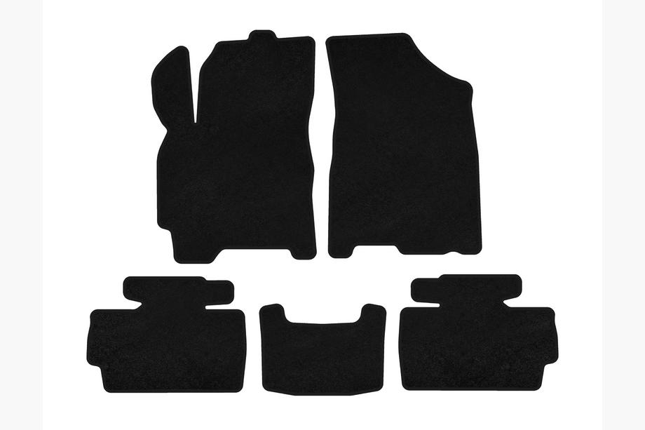 Chery Tiggo 2 2014– Textielmatten Classic (Zwart) Image