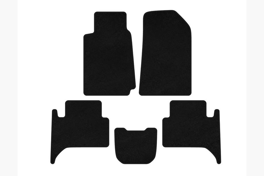 Chevrolet Trailblazer 2012–2019 Textiel automatten Classic (2 rijen, zwart) Image