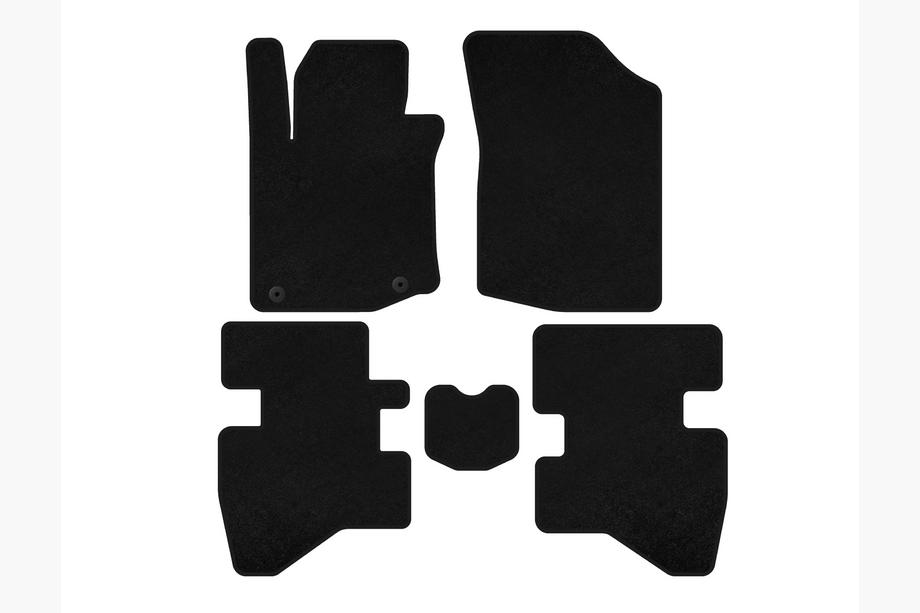 Citroen C-1 2005–2014 Classic textielen automatten (HB, zwart) Image