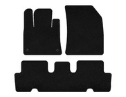 Citroen C-4 Picasso 2013–2022 Textiele vloermatten Classic V1 (2 rijen, zwart) foto 1