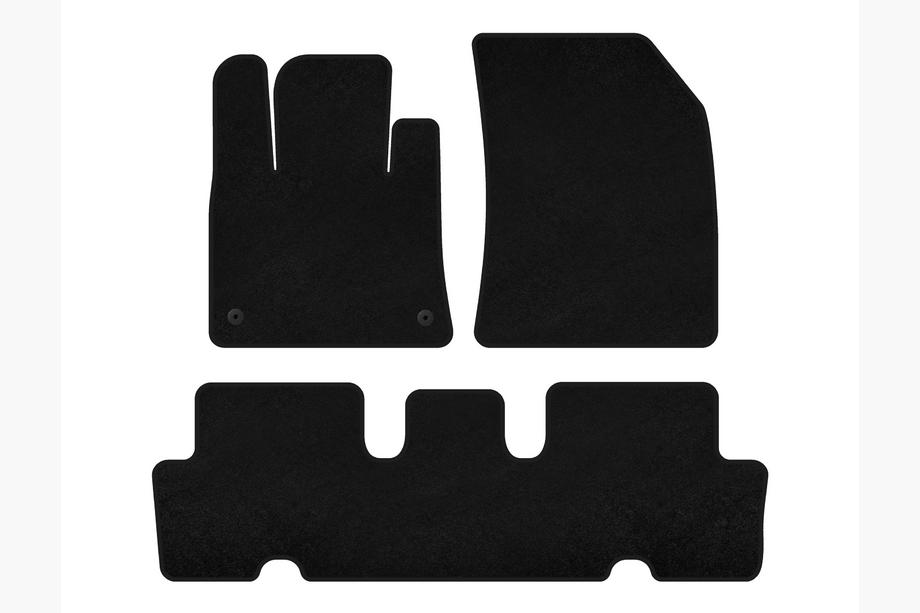 Citroen C-4 Picasso 2013–2022 Textiele vloermatten Classic V1 (2 rijen, zwart) Image
