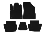 Citroen DS-5 2011–2015 Textielen automatten Classic (HB, Hybride/Automaat, Zwart) foto 1