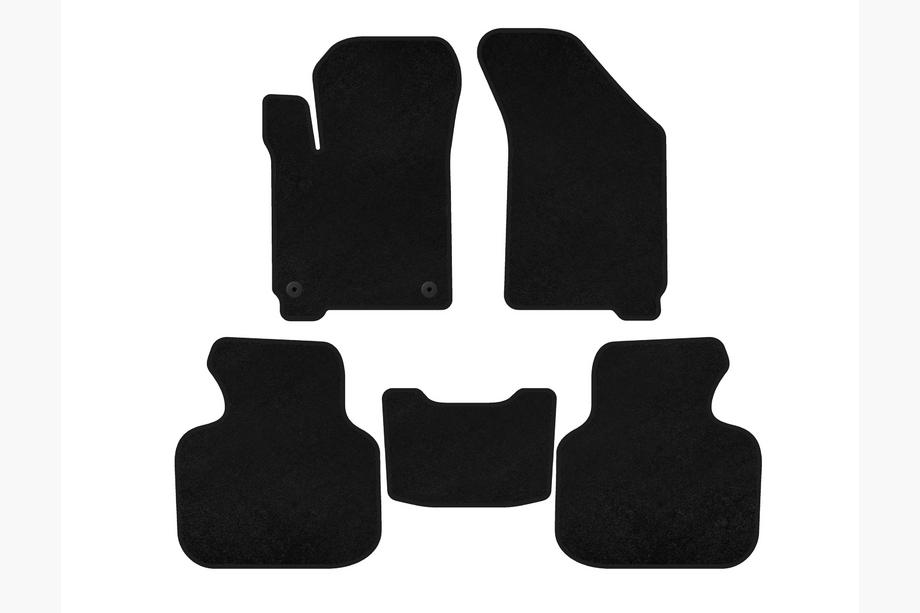 Dodge Journey 2008–2020 Stoffen automatten Classic (2011-2020, 7-zits, zwart) Image