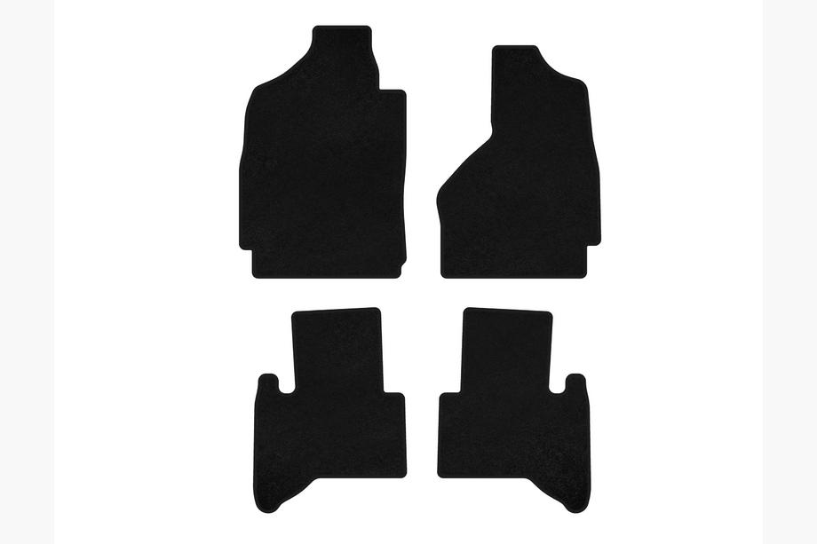Dodge RAM (DR/DH/D1/DC/DM) 2002–2009 Textiele automatten Classic (2002-2009, Zwart) Image