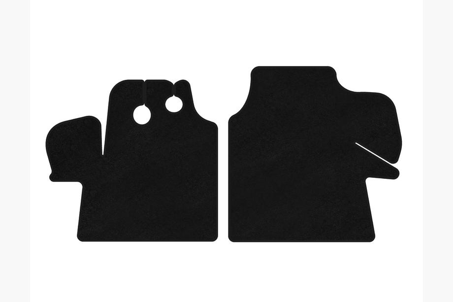 Fiat Ducato 1995–2006 Stoffen automatten Classic (2002-2006, Zwart) Image