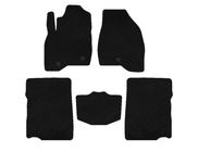 Ford Explorer 2011–2019 Textiele automatten Classic (2017-2019, 2e rij, 7-zits, Zwart) foto 1