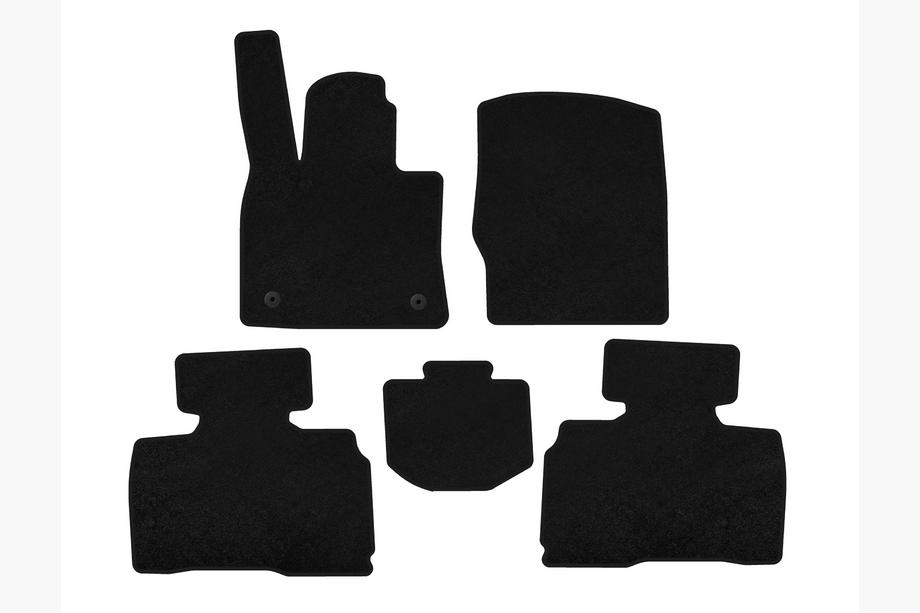 Ford Explorer 2019– Classic stoffen automatten (2 rijen, 7-zitter, zwart) Image