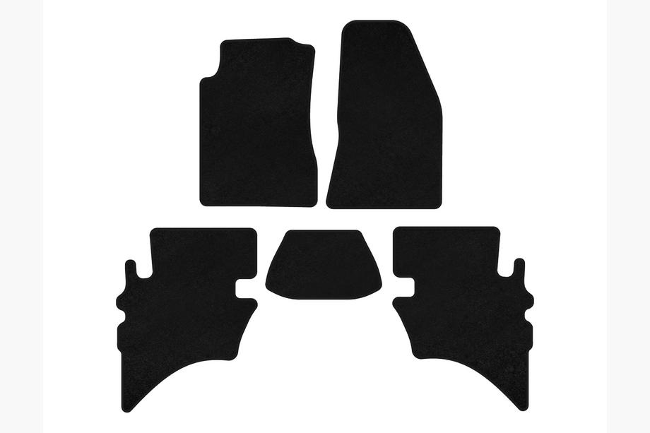 Ford Ranger 2002–2006 Textielmatten Classic (Zwart) Image