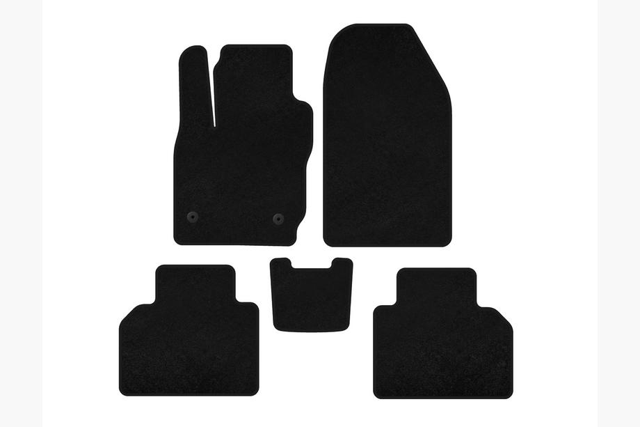 Ford Courier 2014–2023 Textielmatten Classic (Zwart) Image