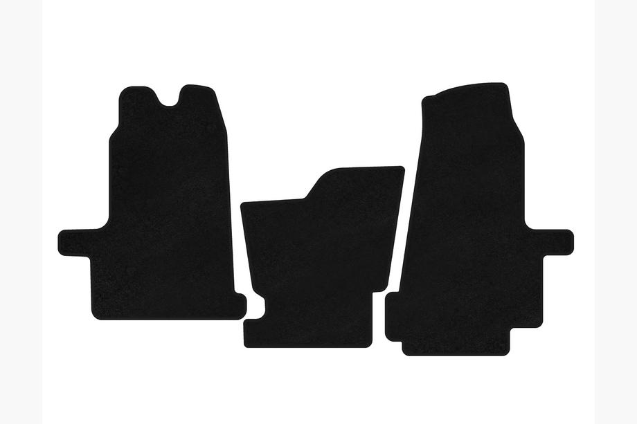 Ford Transit 2000–2014 Textielen vloermatten Classic (2000-2006, automaat, zwart) Image