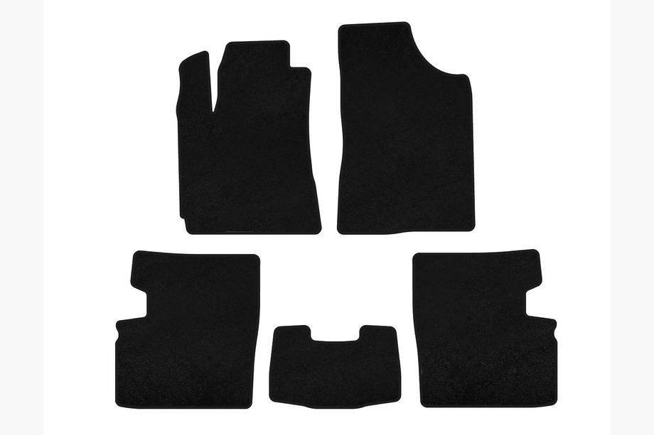 Geely Emgrand EC7 2009– Stoffen automatten Classic (2009-2014, HB, 5-deurs, Zwart) Foto 1