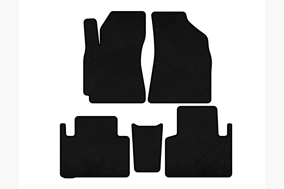 Geely Emgrand X7 2011– Textielmatten Classic (Zwart) Image
