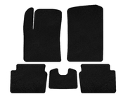 Hyundai I-10 2008–2013 Classic textielen automatten (HB, zwart) foto 1
