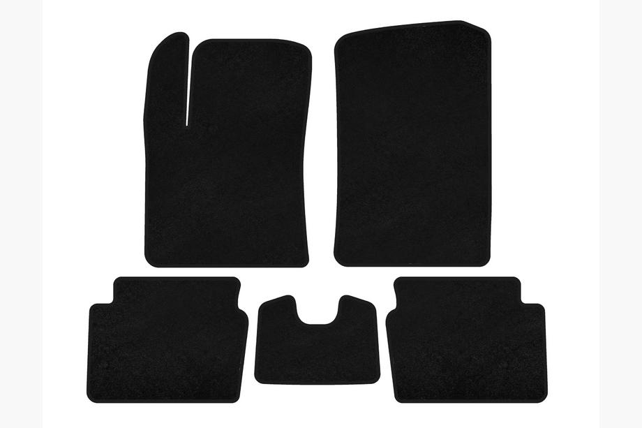 Hyundai I-10 2008–2013 Classic textielen automatten (HB, zwart) Image