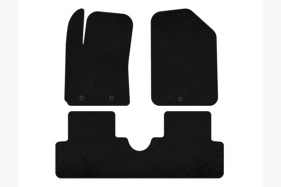 Hyundai I-10 2014–2017 Classic textielen automatten (HB, zwart) Image