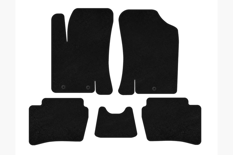 Hyundai I-20 2008–2012 Classic textielen automatten (HB, zwart) Image