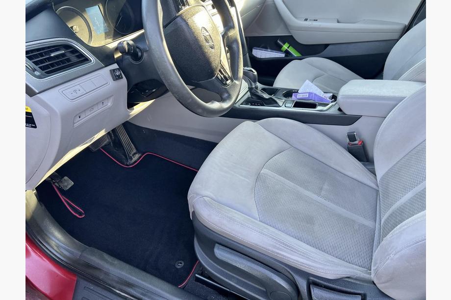 Hyundai Sonata LF 2014–2019 Velours automatten Classic (SD, Zwart) Image