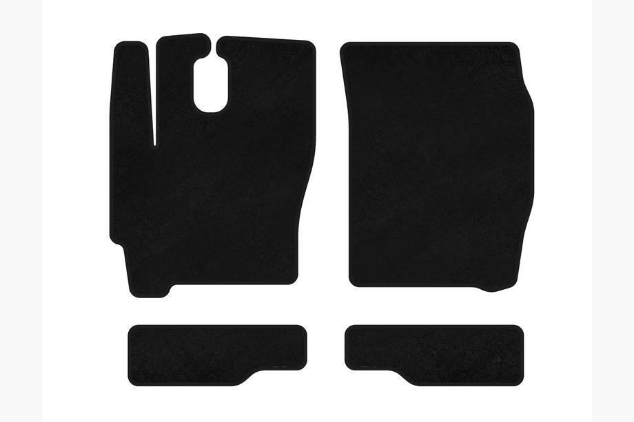 Iveco Eurocargo 2002–2008 Textiel automatten Classic (zwart) Image