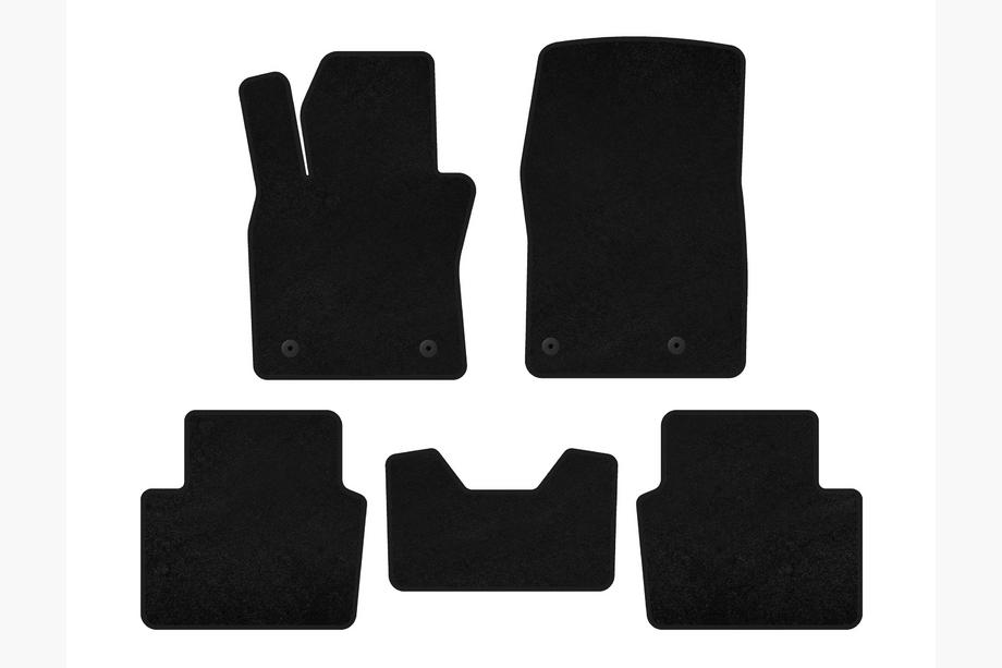 Mazda 3 2019– Classic textielen automatten (HB, zwart) Image