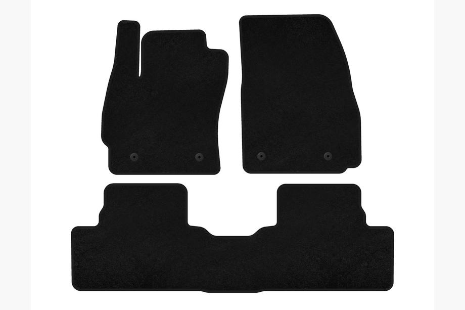 Mazda 5 2010–2018 Textiele automatten Classic (2 rijen, zwart) Image