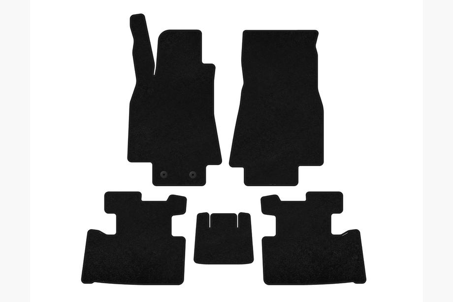 Mercedes A-class W169 2004–2012 Textiele automatten Classic (2004-2008, HB, 5-deurs, Zwart) Image