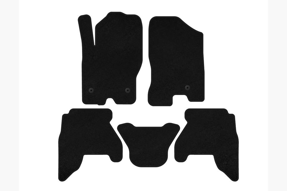 Nissan Pathfinder R51 2005–2014 Textiele automatten Classic V1 (2 rijen, Zwart, 2010-2014) Image