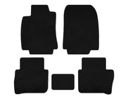 Nissan Tiida 2011–2014 Classic textielen automatten (HB, zwart) foto 1