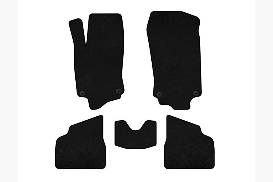 Opel Corsa C 2000–2006 Textiel automatten Classic (zwart) Image