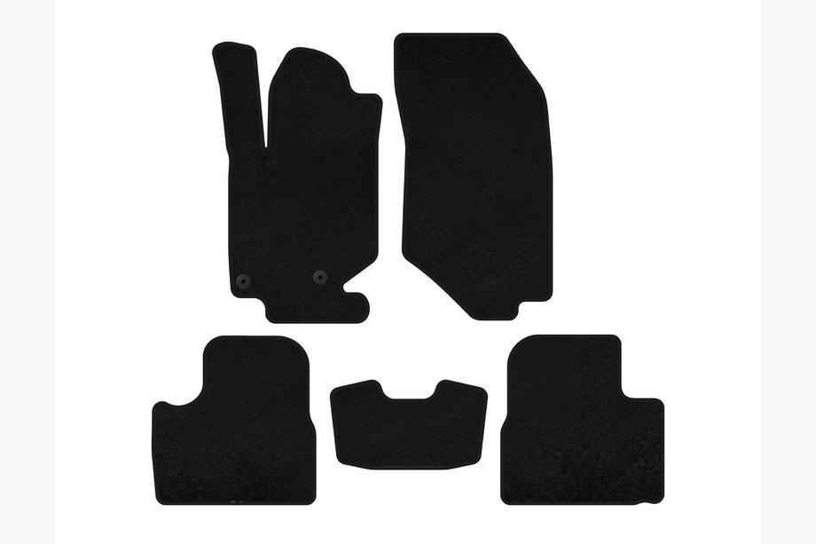 Peugeot 2008 2019– Textielmatten Classic (Zwart) Foto 1