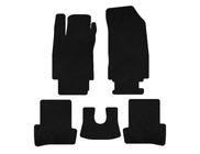 Renault Clio III 2005–2012 Textiel automatten Classic (zwart) foto 1