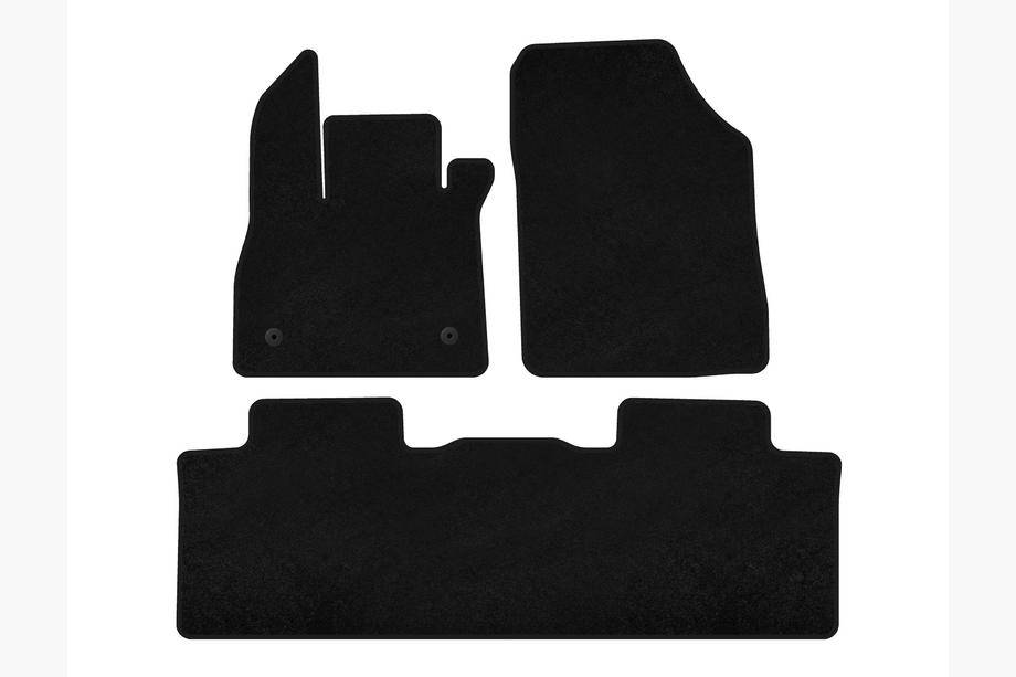 Renault Espace 2014– Classic stoffen automatten (5-zits, zwart) Image