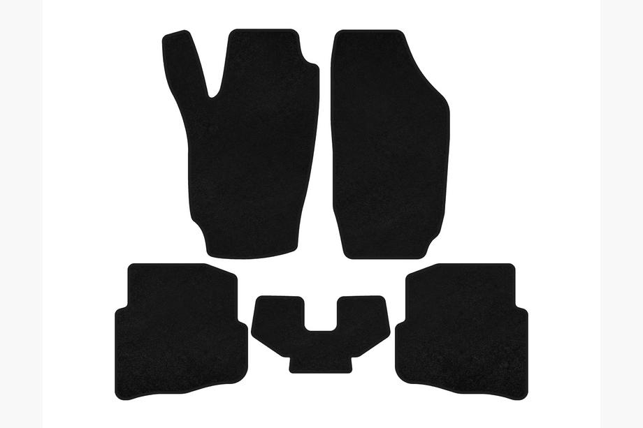 Seat Ibiza 2002–2009 Textiel automatten Classic (zwart) Image