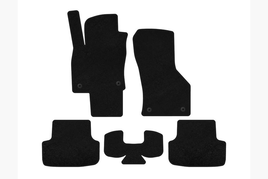 Seat Leon 2013–2020 Textiel automatten Classic (zwart) Image