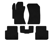 Subaru Impreza 2007–2011 Classic textielen automatten (HB, zwart) foto 1