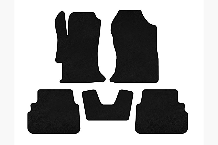 Subaru XV 2017–2023 Textiele automatten Classic V1 (Zwart) Image
