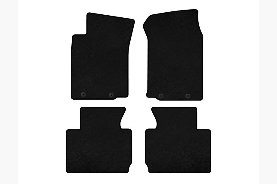Toyota Tacoma 2004–2015 Textiel automatten Classic (zwart) Image