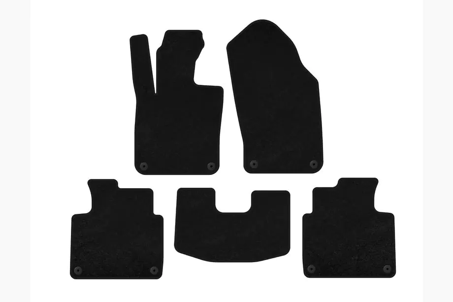 Volvo S90/V90 2016– Textielen automatten Classic (SD, korte wielbasis, zwart) Image