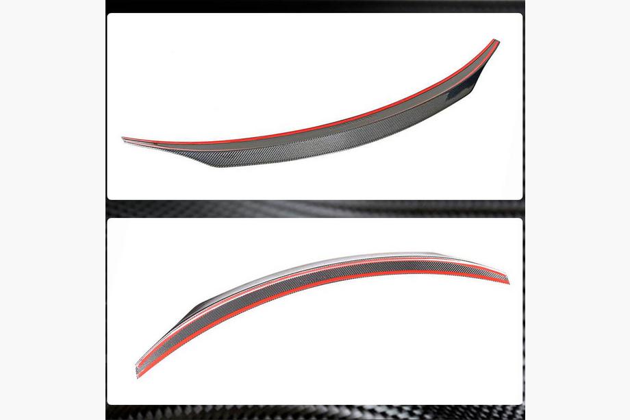 BMW 1 Serie E81/E82/E87/E88 2004–2011 Spoiler (voor E82, carbon) Foto 5