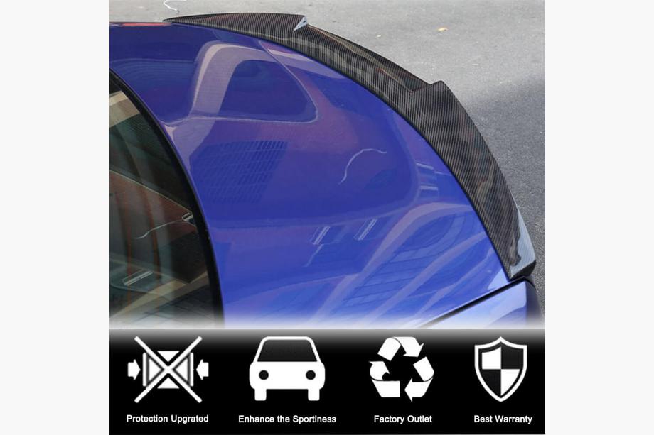 BMW 2-serie F22/F23 2014–2021 M4-stijl spoiler (voor F22, carbon) Foto 2