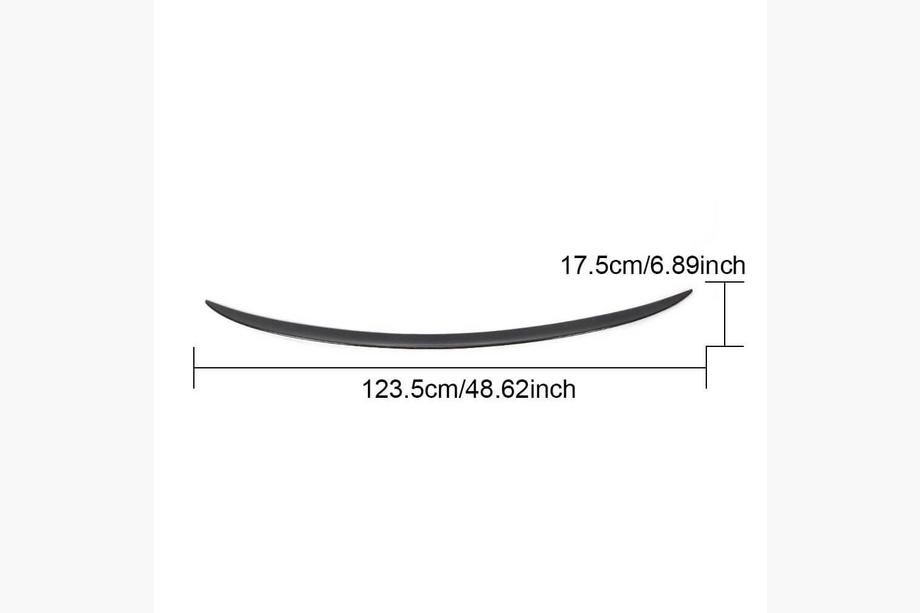 BMW 2-serie F22/F23 2014–2021 Carbon kofferklep spoiler V1 (Coupe) Image